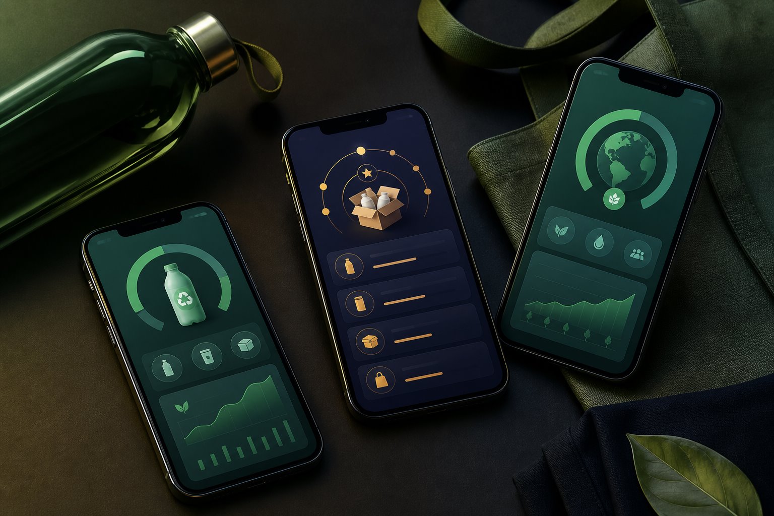 Concept visualization: Circular Rewards Mobile App