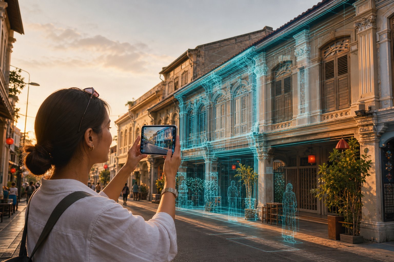 Concept visualization: Immersive Heritage Walk