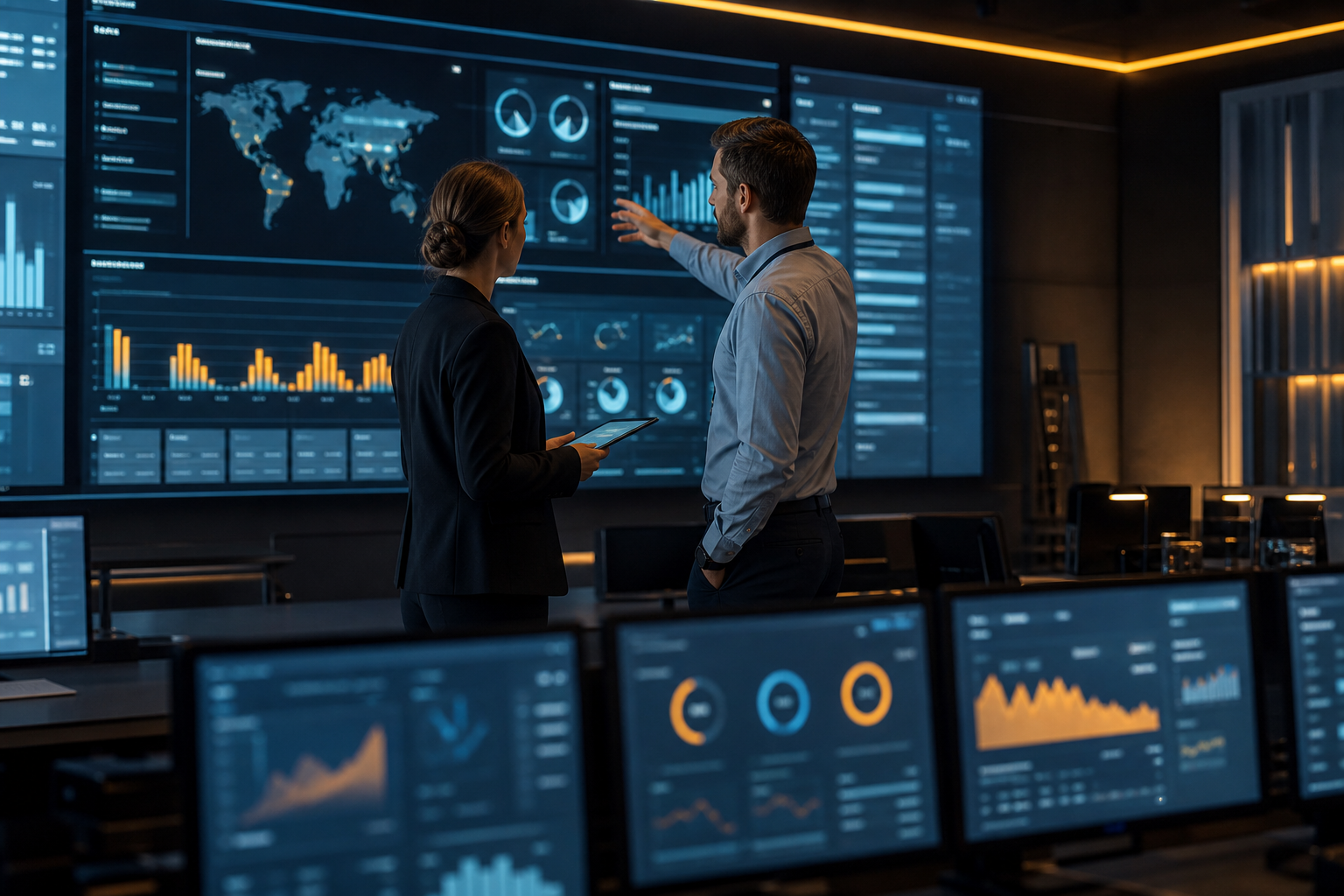 Data specialists turning operational information into decisions
