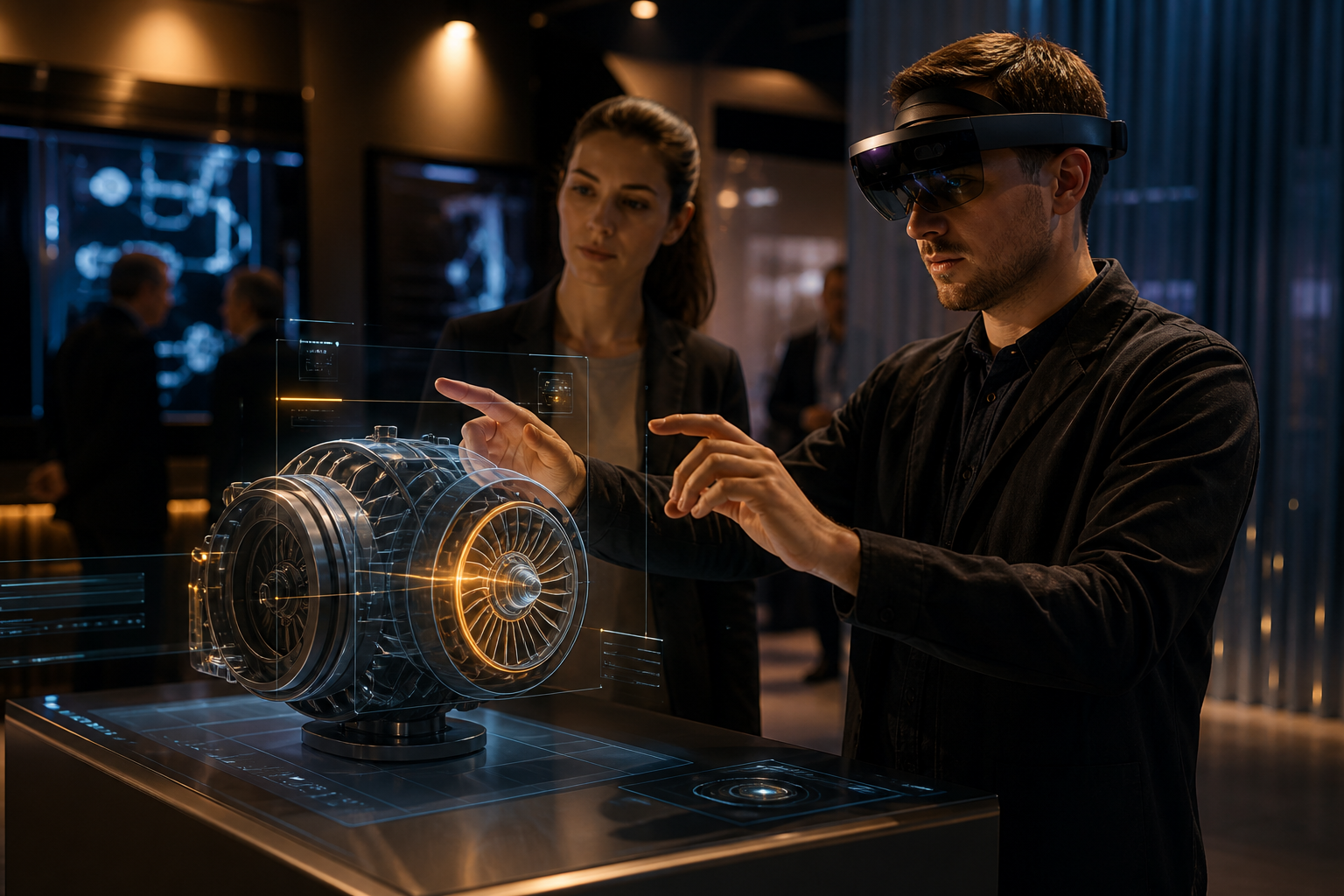 Mixed-reality product demonstration