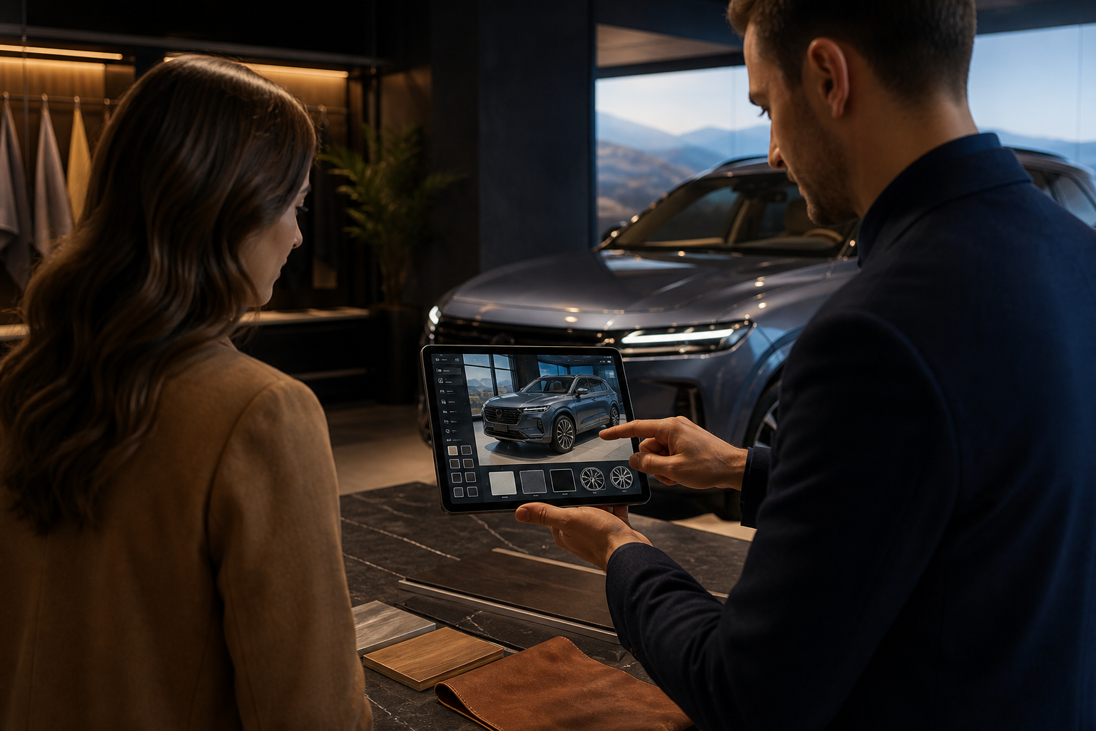Augmented-reality product configurator